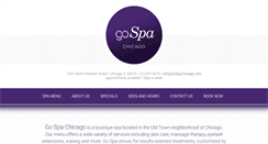 Desktop Screenshot of gospachicago.com